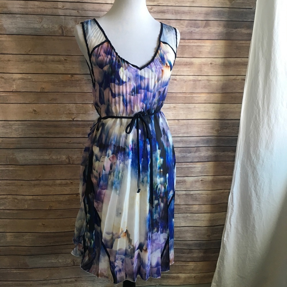 Kararov Micropleated Dress Size M